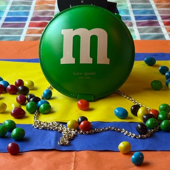 🍫 M&M’S X KATE SPADE NEW YORK COIN PURSE 🍫 NWT 🍫 - Picture 3 of 16